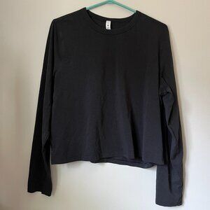 Lululemon Classic-Fit Cotton-Blend Long Sleeve Shirt Size 12 Women's